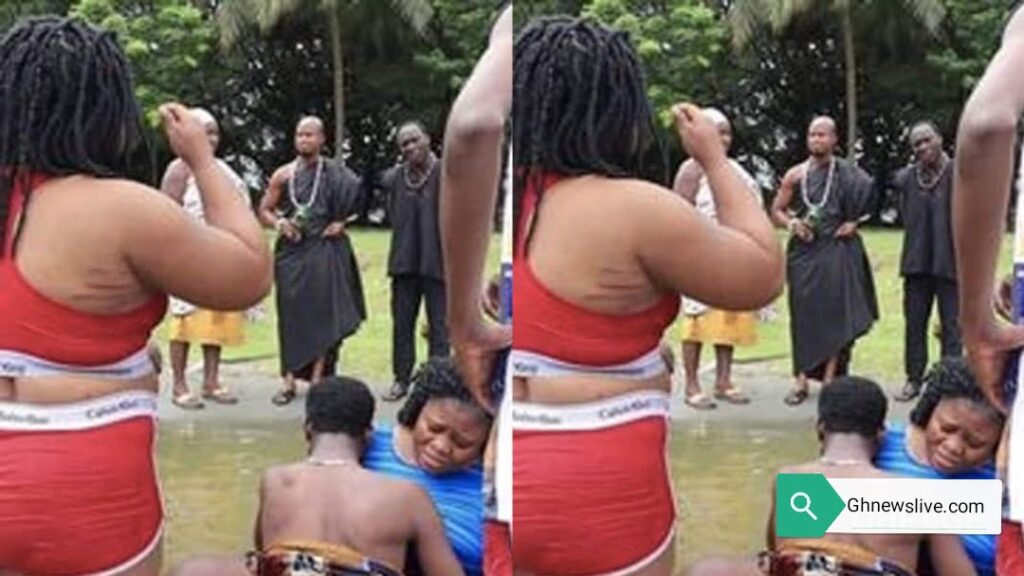 Lake Bosomtwi couple get stuck having sex in the lake 1