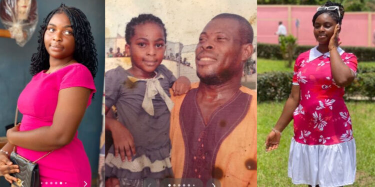 Waakye: The Late Actor's Daughter Looks Grown And Matured In New Photo