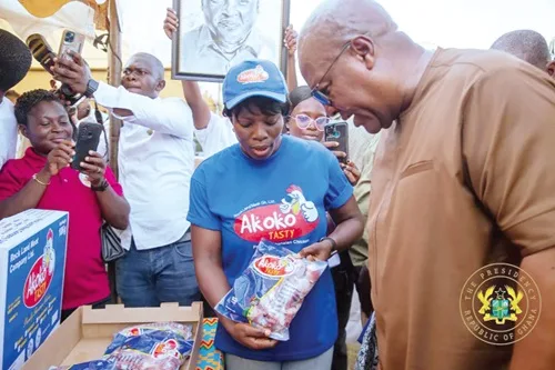 President Mahama Unveils Bold "Feed Ghana Programme" 